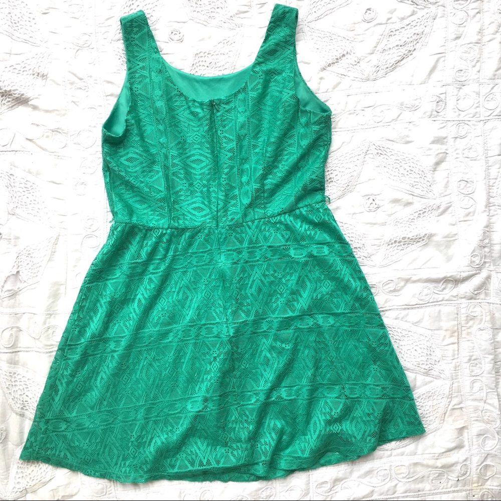 Turquoise Dress - Picture 4 of 4